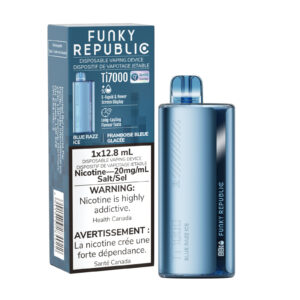 Blue Razz Ice Funky Republic Ti7000 – Disposable Vape