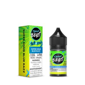 Super Sour Blue Razz SALT – Flavour Beast Salt E-Liquid