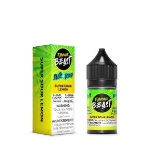 Super Sour Lemon SALT – Flavour Beast Salt E-Liquid