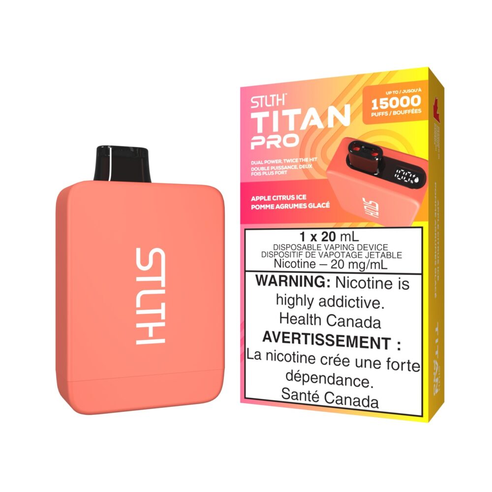 Apple Citrus Ice STLTH Titan Pro
