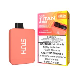 Apple Citrus Ice STLTH Titan Pro – Disposable Vape