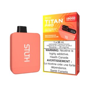Peach Banana Ice STLTH Titan Pro – Disposable Vape