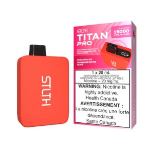 Razz Apple Ice STLTH Titan Pro – Disposable Vape