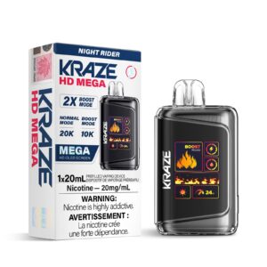 Night Rider Kraze HD Mega – Disposable Vape