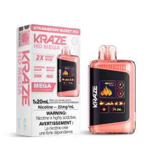 Strawberry Burst Ice Kraze HD Mega – Disposable Vape