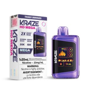 Tangy Berries Kraze HD Mega – Disposable Vape