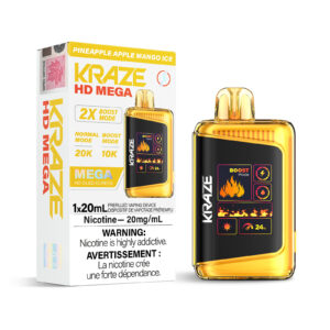Pineapple Apple Mango Ice Kraze HD Mega – Disposable Vape