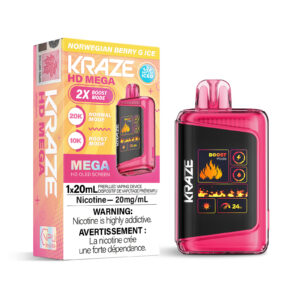 Norwegian Berry G Ice Kraze HD Mega – Disposable Vape