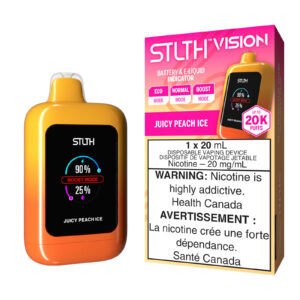 Juicy Peach Ice STLTH Vision – Disposable Vape