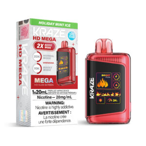 Holiday Mint Ice Kraze HD Mega – Disposable Vape