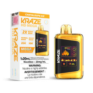 Cantaloupe Ice Kraze HD Mega – Disposable Vape