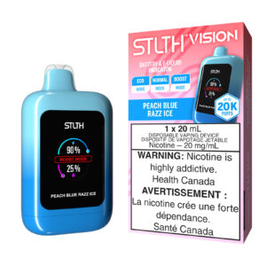 Peach Blue Razz Ice STLTH Vision – Disposable Vape
