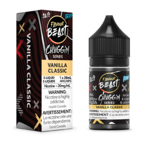 Chuggin Vanilla Classic Iced SALT – Flavour Beast Salt E-Liquid