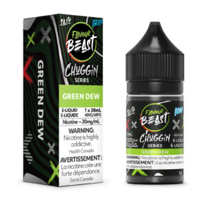 Chuggin Green Dew Iced SALT – Flavour Beast Salt E-Liquid