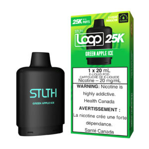 Green Apple Ice STLTH Loop 25K Pod