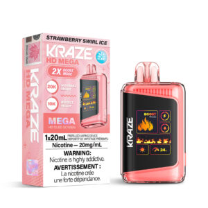 Strawberry Swirl Ice Kraze HD Mega – Disposable Vape