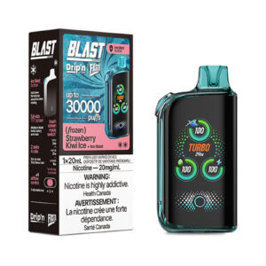 Strawberry Kiwi Ice Drip’n by Envi Fasta Blast 30K – Disposable Vape