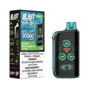 Green Apple Ice Drip’n by Envi Fasta Blast 30K – Disposable Vape
