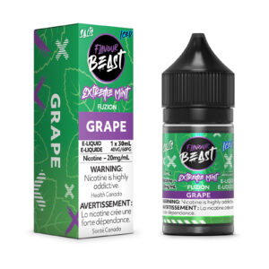 Extreme Mint Fuzion Grape SALT – Flavour Beast Fuzion Salt E-Liquid