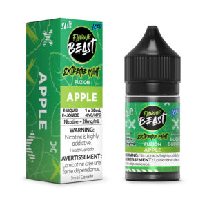Extreme Mint Fuzion Apple SALT – Flavour Beast Fuzion Salt E-Liquid