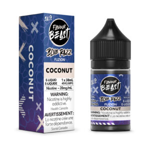 Blue Razz Fuzion Coconut SALT – Flavour Beast Fuzion Salt E-Liquid