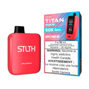 Apple Kiwi Ice STLTH Titan Max – Disposable Vape
