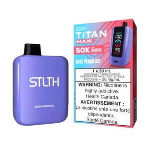 Blue Peach Ice STLTH Titan Max – Disposable Vape