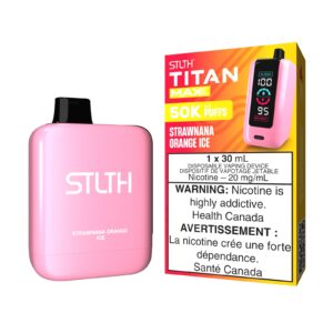 Strawnana Orange Ice STLTH Titan Max – Disposable Vape