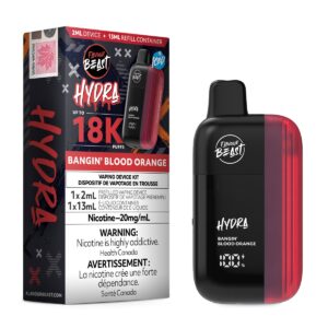 Bangin’ Blood Orange Flavour Beast Hydra 18K – Disposable Vape