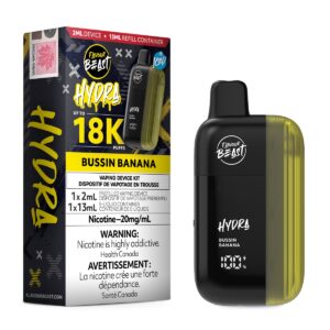 Bussin Banana Flavour Beast Hydra 18K – Disposable Vape