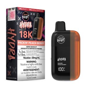 Packin’ Peach Berry Flavour Beast Hydra 18K – Disposable Vape
