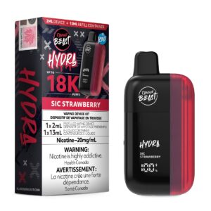 Sic Strawberry Flavour Beast Hydra 18K – Disposable Vape