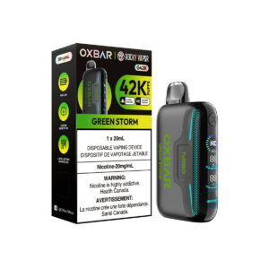 OXBAR x Rocky Vapor G42K Green Storm