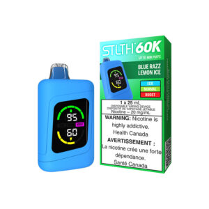 Blue Razz Lemon Ice STLTH 60K – Disposable Vape