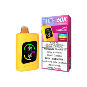 Coco Banana Ice STLTH 60K – Disposable Vape