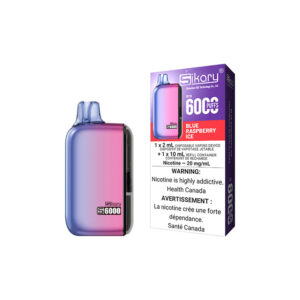Blue Raspberry Ice Sikary S6000 – Disposable Vape