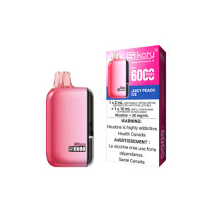 Juicy Peach Ice Sikary S6000 – Disposable Vape