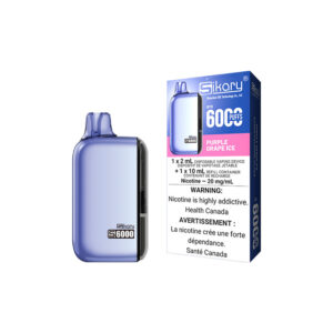 Purple Grape Ice Sikary S6000 – Disposable Vape