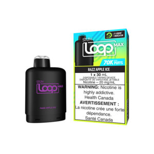 Razz Apple Ice STLTH Loop Max Pod