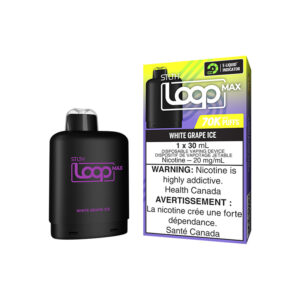White Grape Ice STLTH Loop Max Pod