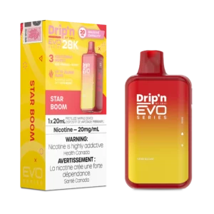 Star Boom Drip’n by Envi EVO Series 28K – Disposable Vape