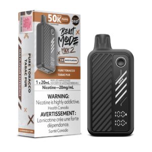 Pure Tobacco Flavour Beast Mode Max 2 – Disposable Vape