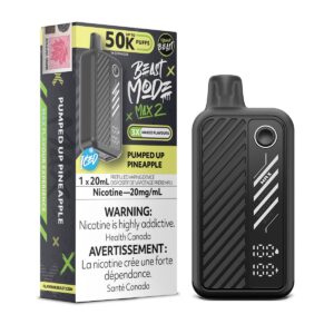 Pumped Up Pineapple Flavour Beast Mode Max 2 – Disposable Vape