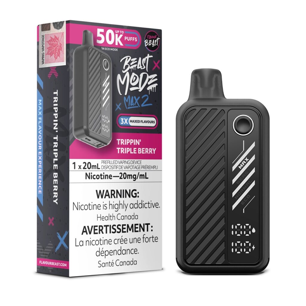 Trippin' Triple Berry Flavour Beast Mode Max 2