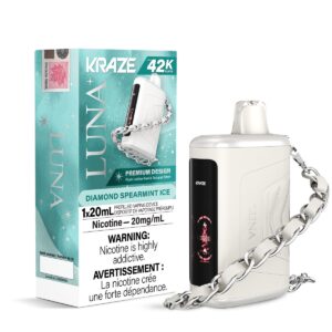 Diamond Spearmint Ice Kraze Luna – Disposable Vape