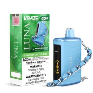 Kiwi Pear Cactus G Ice Kraze Luna – Disposable Vape