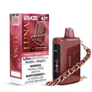 Scarlet Cherry G Ice Kraze Luna – Disposable Vape