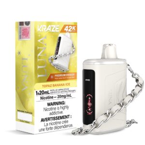 Topaz Banana Ice Kraze Luna – Disposable Vape