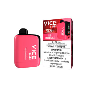 Red Classic Ice Vice Box 2 – Disposable Vape