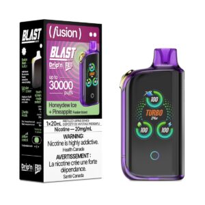 Honeydew Ice Pineapple Fusion Drip’n by Envi Fasta Blast 30K – Disposable Vape